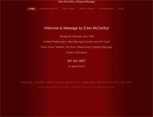 Tablet Screenshot of edenmccarthy.com